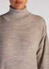 Crew Neck Midi Taupe | Modest Knit wear | Aab Modest Wear