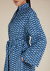 Blue Geo Cotton Maxi
