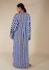 Blue Stripe Kaftan