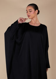 Butterfly Abaya Black