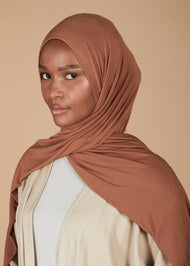 Camel Jersey Hijab