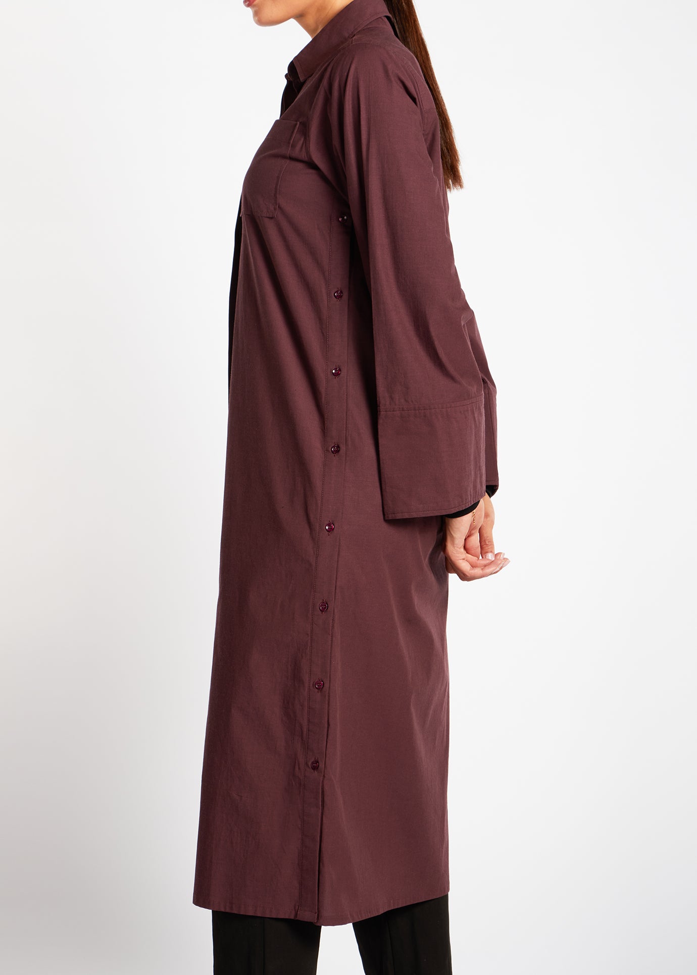Cotton Cord Shirt Dress | Modest Shirt Dresses Cotton Cord Shirt Dress | Modest Shirt Dresses