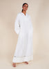 Crochet Maxi Dress White