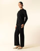 Cropped Jacket Co-Ord Set Black