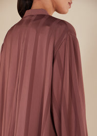 Dusty Pink Open Abaya