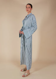 Bold Sage Drawstring Maxi
