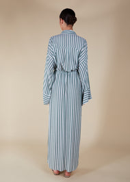 Bold Sage Drawstring Maxi
