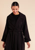 Mid Length Coat Black