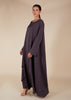 Layered Abaya Mauve