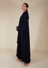 Layered Abaya Navy