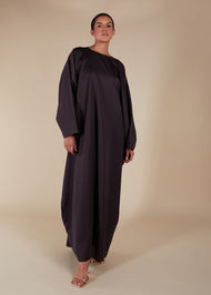 Butterfly Abaya Taupe