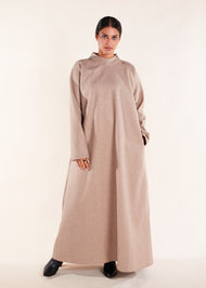 Winter Warmers Abaya Oat