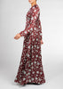 Hibiscus Maxi Dress | Modest Maxi Dress | Aab Modest Wear