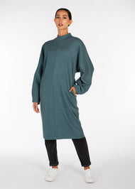 Loose Fit Knit Midi Sage