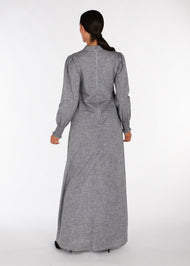 Monochrome Cotton Abaya | Modest Abayas | Aab Modest Wear