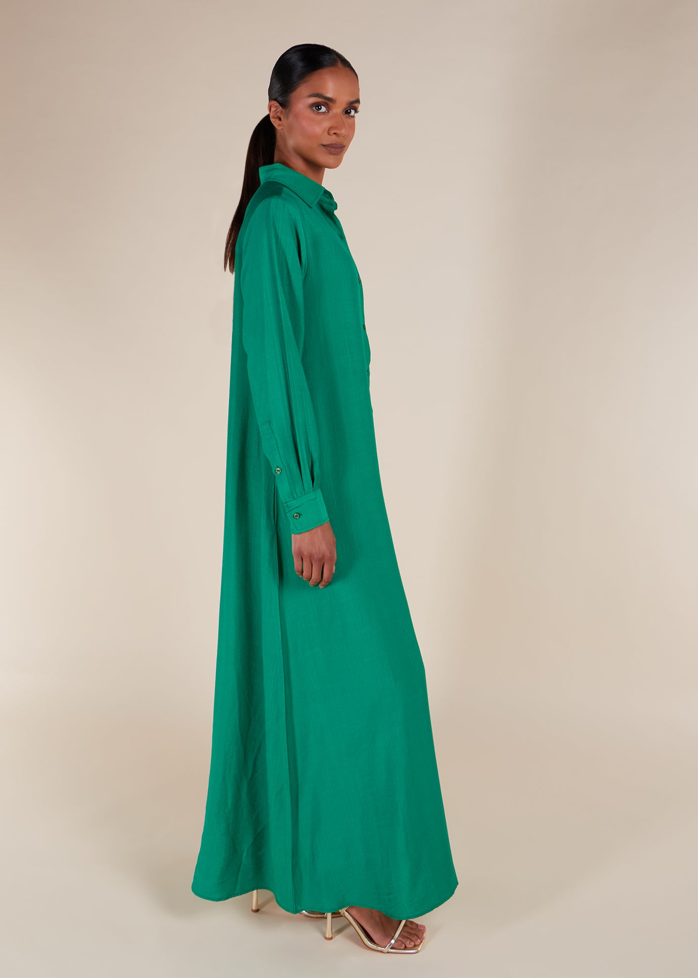 Emerald Green Maxi | Modest Maxi Dresses | Aab Modest Wear Emerald Green Maxi | Modest Maxi Dresses | Aab Modest Wear