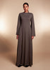 Fit & Flare Maxi Dark Grey