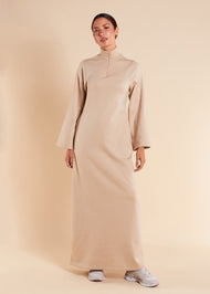 High Neck Maxi Cream