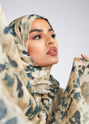 Tie Dye Print Hijab
