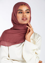Muted Mulberry Modal Hijab