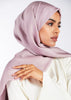 Cotton & Silk Hijab Lilac