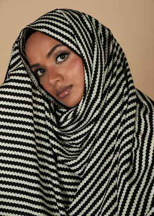 Ink Print Hijab | Hijabs | Aab Modest Wear
