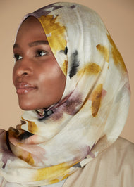 Monet Print Hijab | Hijabs | Aab Modest Wear