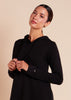 Hoody Abaya Black