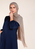 Crinkle Abaya Navy