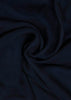 Midnight Blue Chiffon Silk Hijab