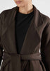 Mara Coat Dark Brown
