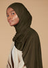Olive Jersey Hijab