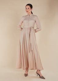 Mesh Maxi Nude