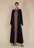 Miniature Rose Open Abaya