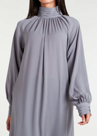 Monsoon Abaya Grey