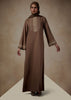 Herringbone Stitch Abaya