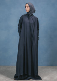 Cobalt Blue Wrap Abaya