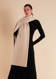 Oversized Scarf Cream