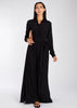 Shirted Maxi Black | Maxi Dresses | Aab Modest Wear