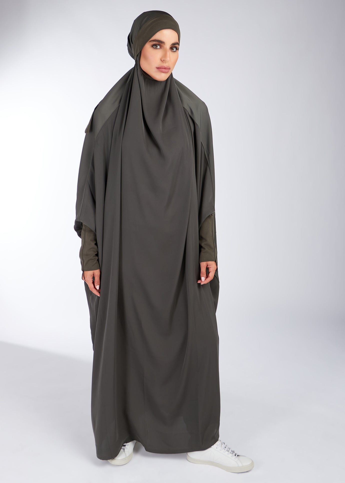 Jilbab Olive - Prayer Outfit