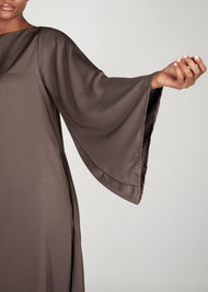 Bell Sleeve Abaya Olive | Abayas | Aab Modest Wear