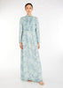 Blue Paisley Maxi Dress | Maxi Dresses | Aab Modest Wear