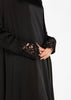 Black Orchid Open Abaya | Abayas | Aab Modest Wear