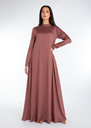 Highneck Abaya Rose | Abayas | Aab Modest Wear