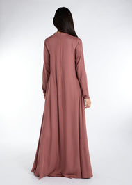 Highneck Abaya Rose | Abayas | Aab Modest Wear