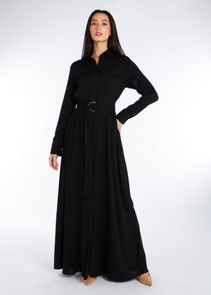 Soft Linen Maxi Dress | Maxi Dress | Aab Modest Wear