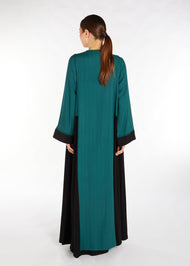 Two Tone Open Abaya | Abayas | Aab Modest Wear