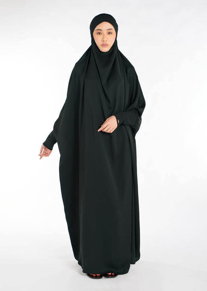 Jilbab Dark Green - Prayer Outfit | Abayas | Aab Modest Wear