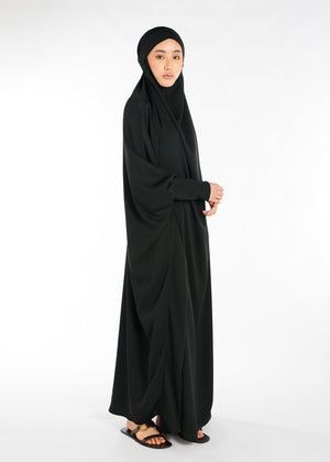 Jilbab Dark Green - Prayer Outfit | Abayas | Aab Modest Wear