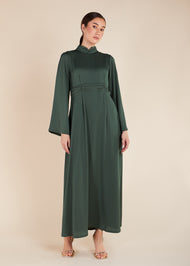 Rayie Abaya Dark Green